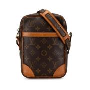 Pre-owned Canvas shoulder-bags Louis Vuitton Vintage , Brown , Dames