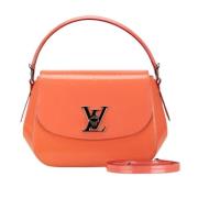 Pre-owned Leather louis-vuitton-bags Louis Vuitton Vintage , Orange , ...