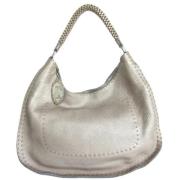 Pre-owned Leather fendi-bags Fendi Vintage , Gray , Dames