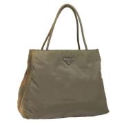 Pre-owned Nylon prada-bags Prada Vintage , Brown , Dames