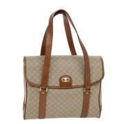 Pre-owned Canvas celine-bags Celine Vintage , Beige , Dames