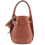 Pre-owned Leather shoulder-bags Celine Vintage , Brown , Dames