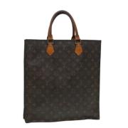 Pre-owned Canvas louis-vuitton-bags Louis Vuitton Vintage , Brown , Da...