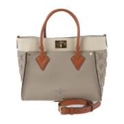 Pre-owned Leather louis-vuitton-bags Louis Vuitton Vintage , Beige , D...