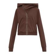 Mountain Sweatshirt Rick Owens , Brown , Dames