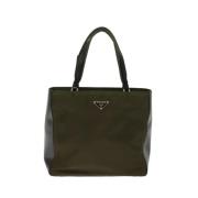 Pre-owned Nylon prada-bags Prada Vintage , Green , Dames