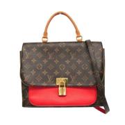 Pre-owned Canvas handbags Louis Vuitton Vintage , Brown , Dames