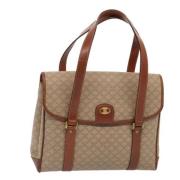 Pre-owned Canvas celine-bags Celine Vintage , Beige , Dames