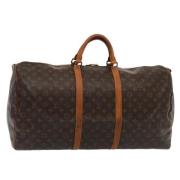 Pre-owned Canvas louis-vuitton-bags Louis Vuitton Vintage , Brown , Da...