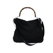 Pre-owned Nylon gucci-bags Gucci Vintage , Black , Dames