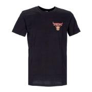 Chicago Bulls Basketbalshirt Zwart/Rood New Era , Black , Heren