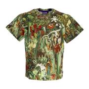 Nepenthes Army T-Shirt Octopus , Green , Heren