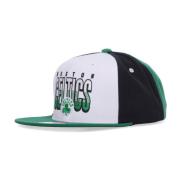 Boston Celtics Snapback Pet Wit/Groen Mitchell & Ness , Multicolor , H...