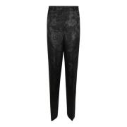 Zwarte Broek Damesmode Aw24 Etro , Black , Dames