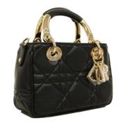 Pre-owned Leather dior-bags Dior Vintage , Black , Dames