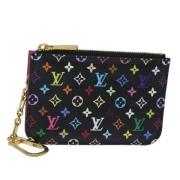 Pre-owned Canvas wallets Louis Vuitton Vintage , Black , Dames