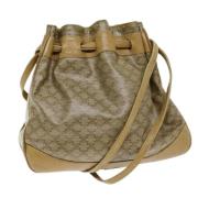 Pre-owned Canvas celine-bags Celine Vintage , Beige , Dames