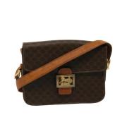 Pre-owned Canvas celine-bags Celine Vintage , Brown , Dames