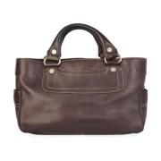 Pre-owned Leather celine-bags Celine Vintage , Brown , Dames