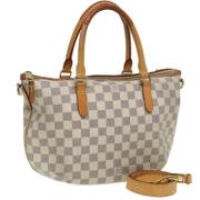 Pre-owned Canvas totes Louis Vuitton Vintage , Beige , Dames