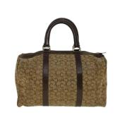 Pre-owned Canvas celine-bags Celine Vintage , Beige , Dames