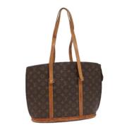 Pre-owned Canvas louis-vuitton-bags Louis Vuitton Vintage , Brown , Da...