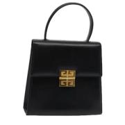 Pre-owned Leather handbags Givenchy Pre-owned , Black , Dames