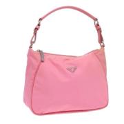 Pre-owned Nylon prada-bags Prada Vintage , Pink , Dames