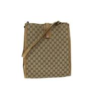 Pre-owned Canvas gucci-bags Gucci Vintage , Beige , Dames