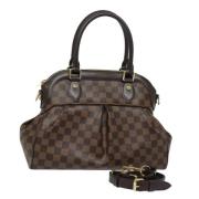 Pre-owned Canvas louis-vuitton-bags Louis Vuitton Vintage , Brown , Da...