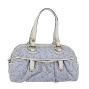 Pre-owned Canvas celine-bags Celine Vintage , Blue , Dames