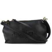 Pre-owned Leather crossbody-bags Coach Pre-owned , Black , Dames