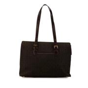 Pre-owned Canvas totes Celine Vintage , Brown , Dames