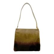 Pre-owned Suede fendi-bags Fendi Vintage , Brown , Dames