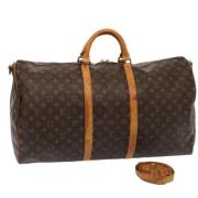 Pre-owned Canvas louis-vuitton-bags Louis Vuitton Vintage , Brown , Da...