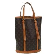 Pre-owned Canvas shoulder-bags Louis Vuitton Vintage , Brown , Dames