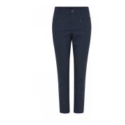 Blauwe Ritsbroek Lina 7/8 Stijl C.Ro , Blue , Dames