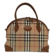 Pre-owned Canvas handbags Burberry Vintage , Multicolor , Dames