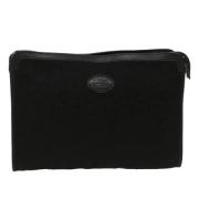 Pre-owned Canvas clutches Celine Vintage , Black , Dames