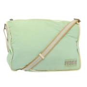 Pre-owned Canvas fendi-bags Fendi Vintage , Green , Dames