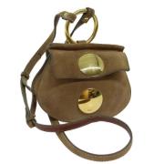 Pre-owned Suede shoulder-bags Chloé Pre-owned , Brown , Dames