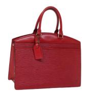 Pre-owned Leather louis-vuitton-bags Louis Vuitton Vintage , Red , Dam...