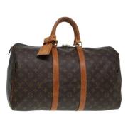 Pre-owned Canvas louis-vuitton-bags Louis Vuitton Vintage , Brown , Da...