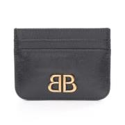 Pre-owned Leather wallets Balenciaga Vintage , Black , Unisex