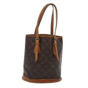 Pre-owned Canvas shoulder-bags Louis Vuitton Vintage , Brown , Dames