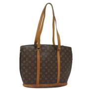 Pre-owned Canvas louis-vuitton-bags Louis Vuitton Vintage , Brown , Da...