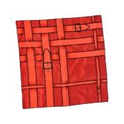 Pre-owned Silk scarves Burberry Vintage , Red , Dames