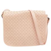 Pre-owned Leather crossbody-bags Bottega Veneta Vintage , Pink , Dames