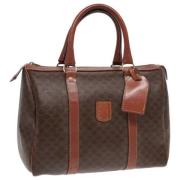 Pre-owned Leather handbags Celine Vintage , Brown , Dames