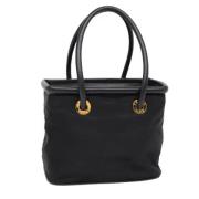 Pre-owned Nylon handbags Celine Vintage , Black , Dames